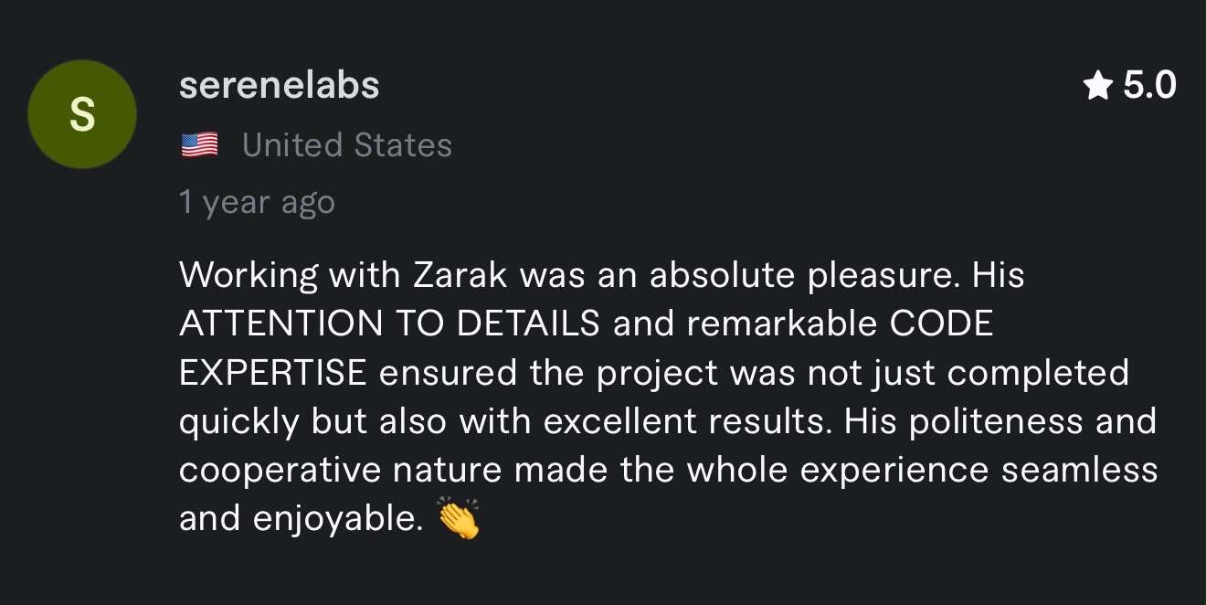 Original review from serenelabs
